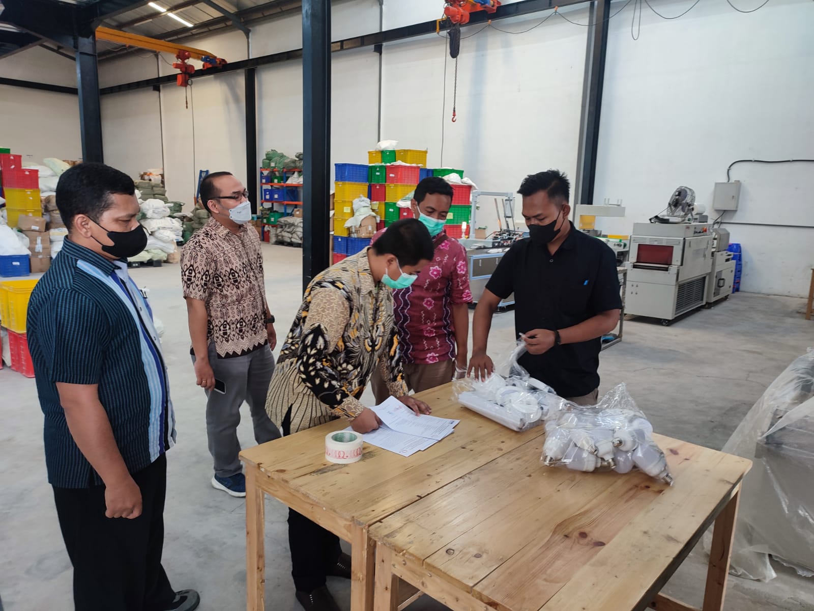 Audit Produk Lampu Kunjungan ke 2